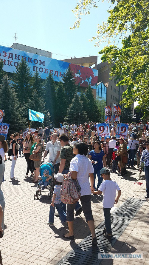 Алматы отмечает День Победы