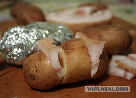 Картофель в микроволновке