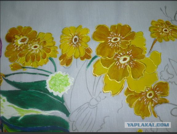 Роспись в технике батик