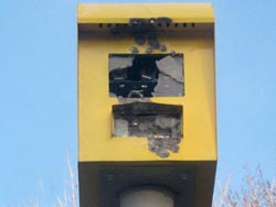 В Навашино разбили радар стоимостью 1 миллион рублей
