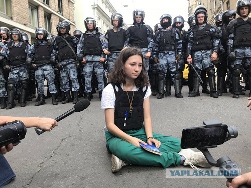 Что показывало российское телевидение, пока в Москве задерживали митингующих