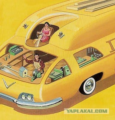 Автомобили будущего в прошлом