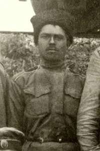 Знамённый взвод Корниловского ударного полка.