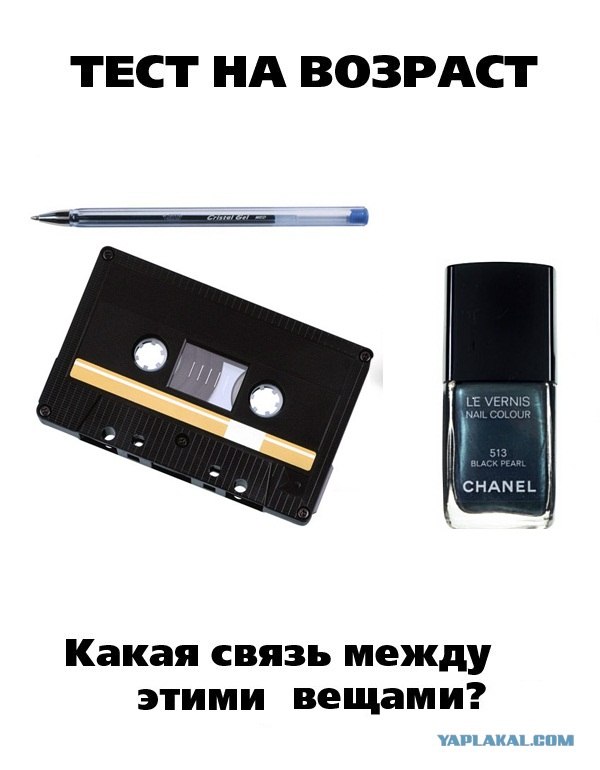 Возрастной тест.