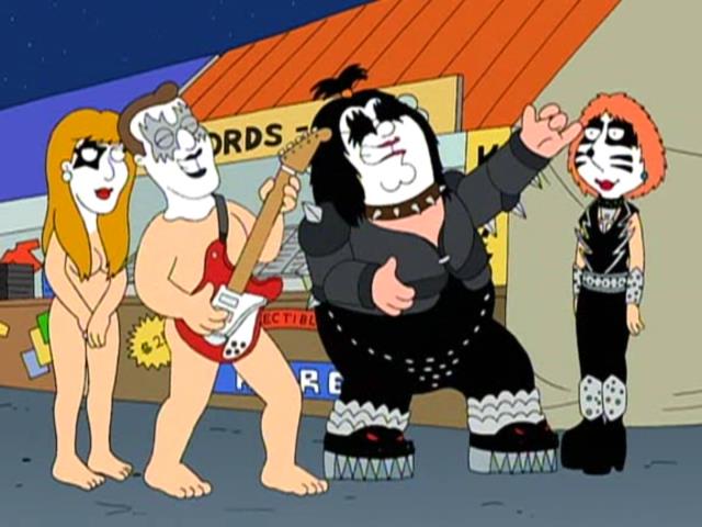 Как участники группы «Kiss» наносили свой знаменитый грим