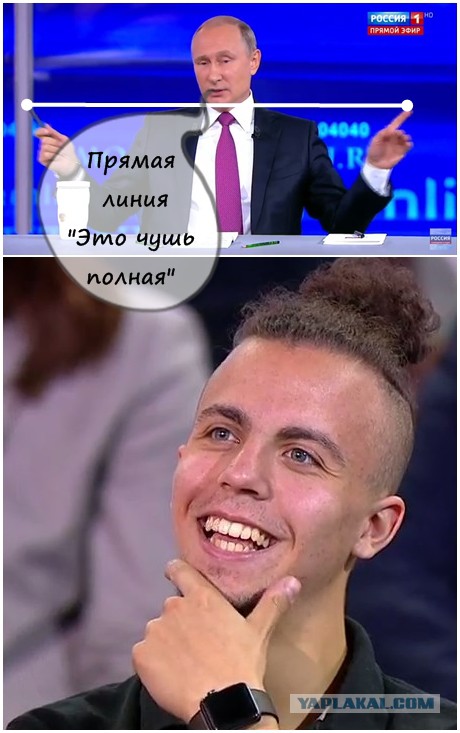 Прямая линия с В. В. Путиным
