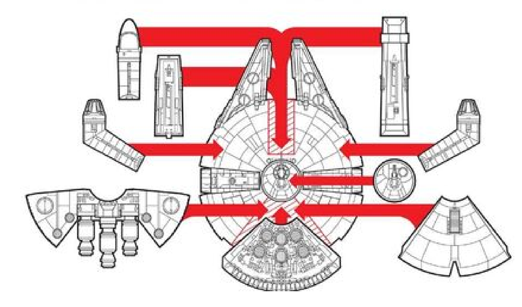 Звездные войны схемы. Кореллианский yt 1300. Star Wars Millennium Falcon чертеж. План корабля Сокол тысячелетия. Тысячелетний Сокол план корабля.