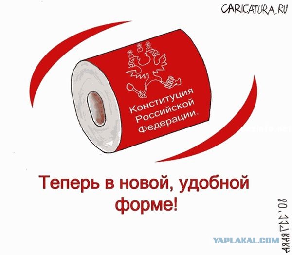 Вот вам всем, а не конституция!