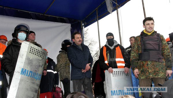 Огонь на поражение по толпе в Хмельницком