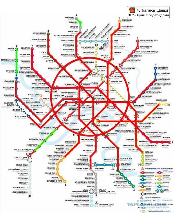 Метро 1905 года схема метро на карте