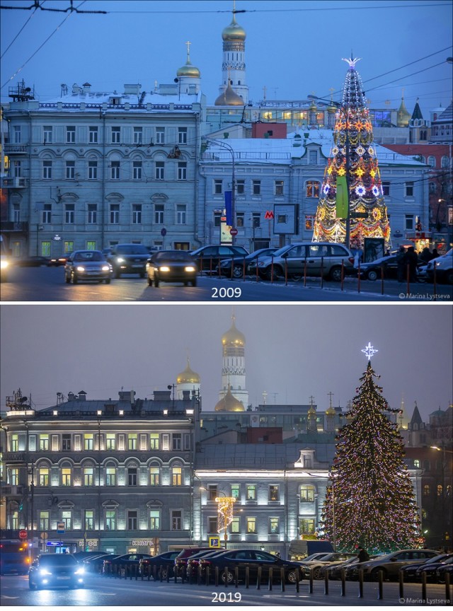 Как менялась Москва в течение 10 лет