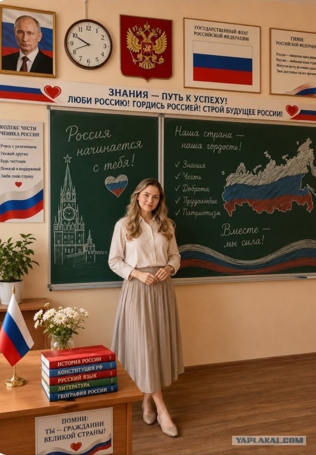 Учительница попросила  отредактировать фотографию
