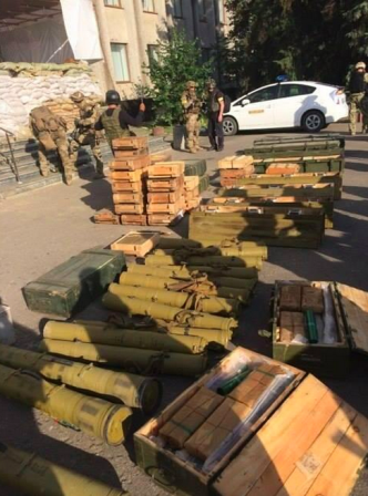 Украинская армия в Славянске