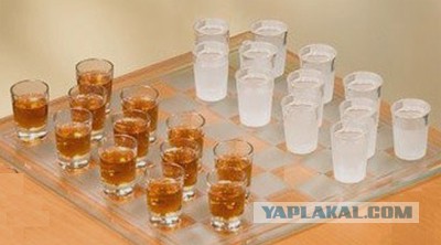 Шахматы из того, что было под рукой