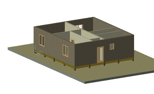 Дом за месяц и 5 дней