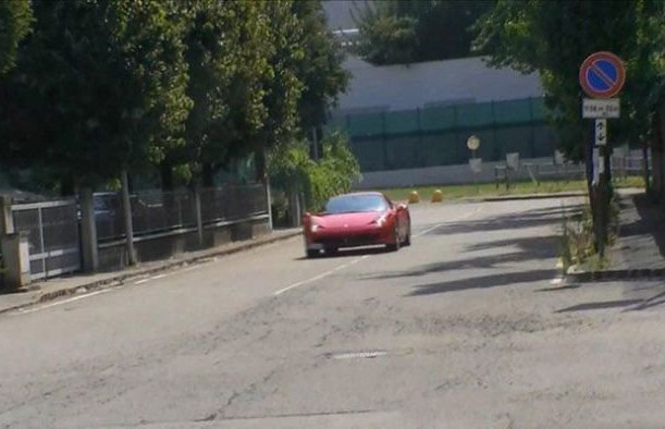Обкатка новенького Ferrari