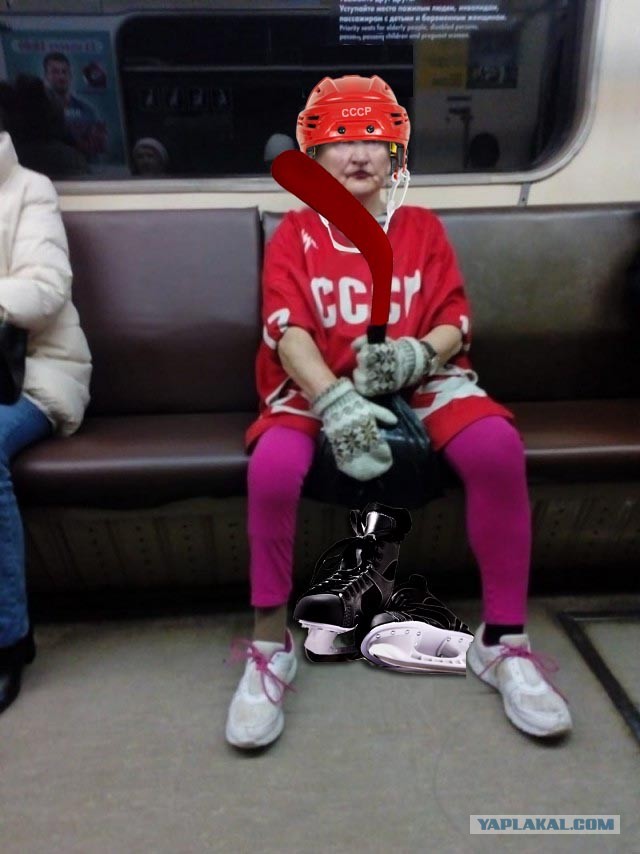 Модники из российского метрополитена