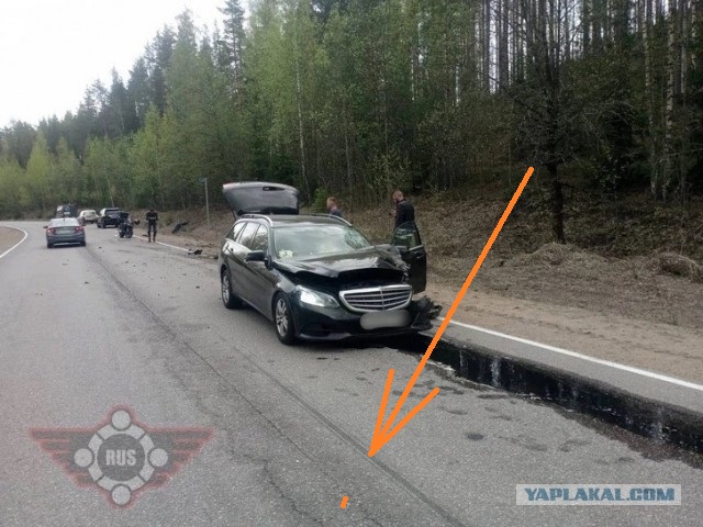 В ДТП с 91-летним водителем под Петербургом погибла молодая мотоциклистка