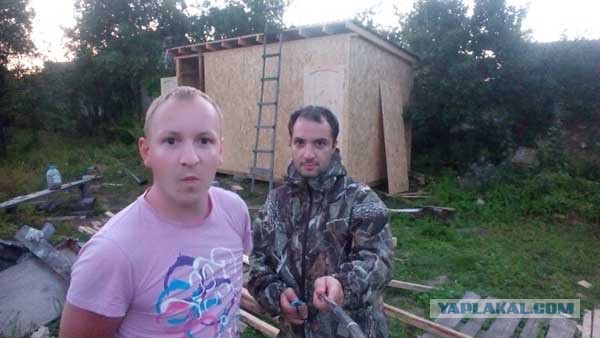 Хозблок из OSB плит
