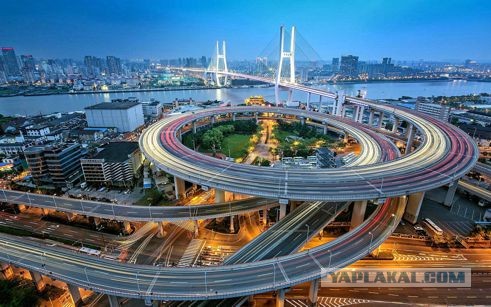 Вот такие вот мосты в Китае