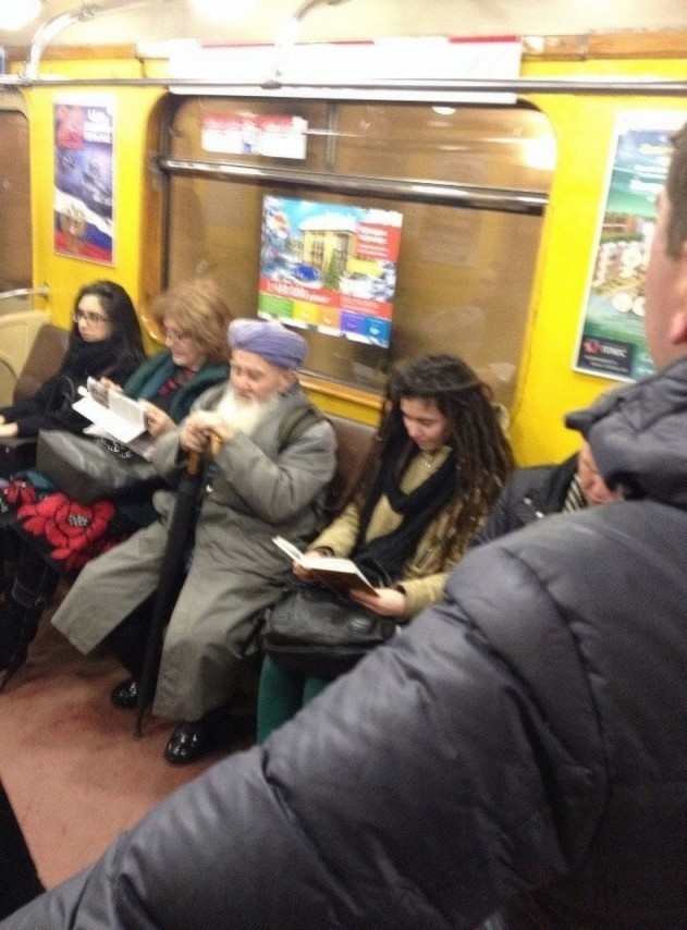 Свежая подборка модников из российского метрополитена