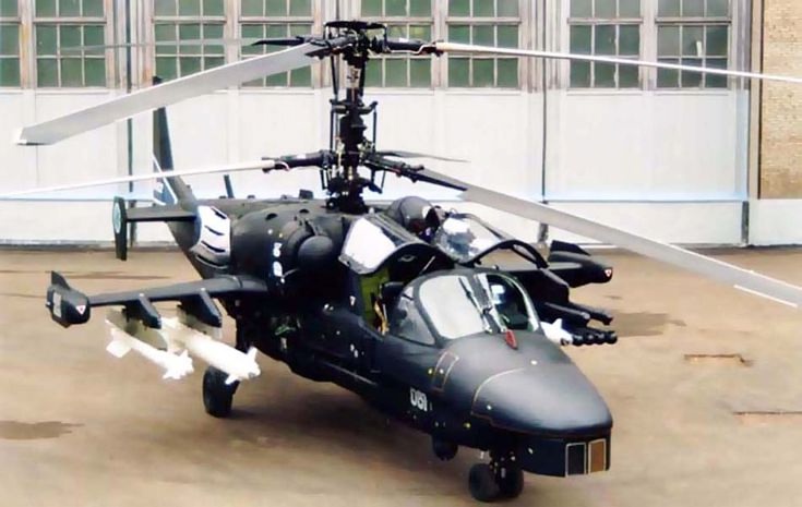 Первое висение вертолёта Ка-52 «Аллигатор».