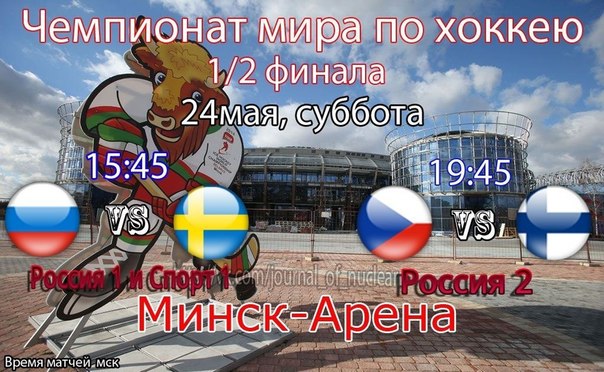 ЧМ-2014 по хоккею в Белоруссии