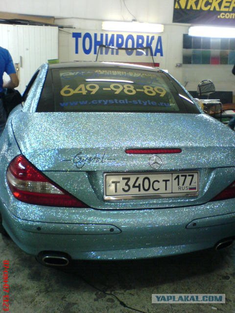 кристальный Mercedes