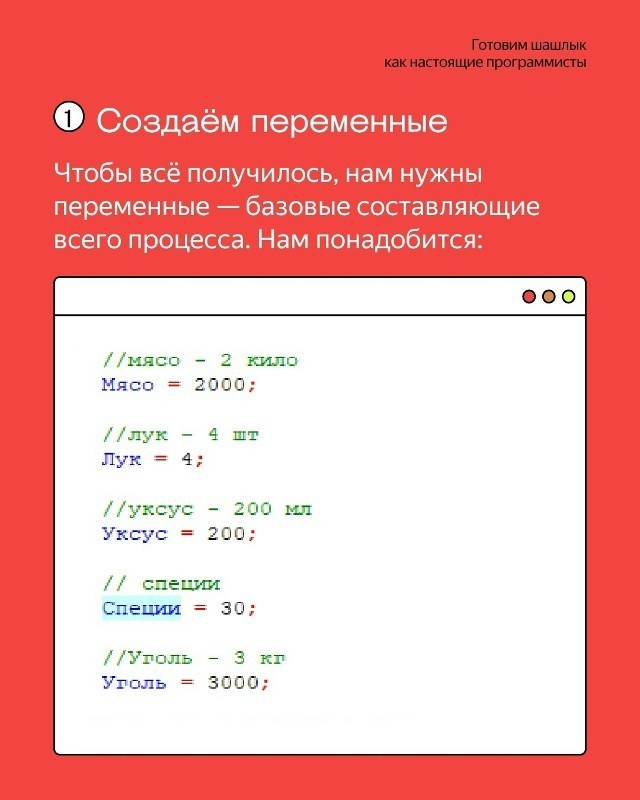 Первомай. Шашлык программиста