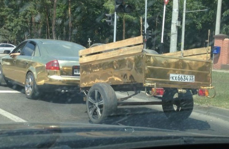 Просто Порш с прицепом