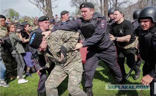 Власти Москвы не привлекали казаков к разгону акции оппозиции 5 мая