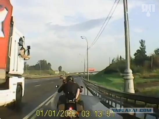 Секс на трассе....