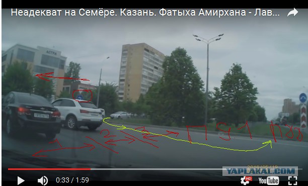 Неадекватное быдло на Семёре