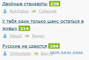 У тебя один только шанс остаться в живых