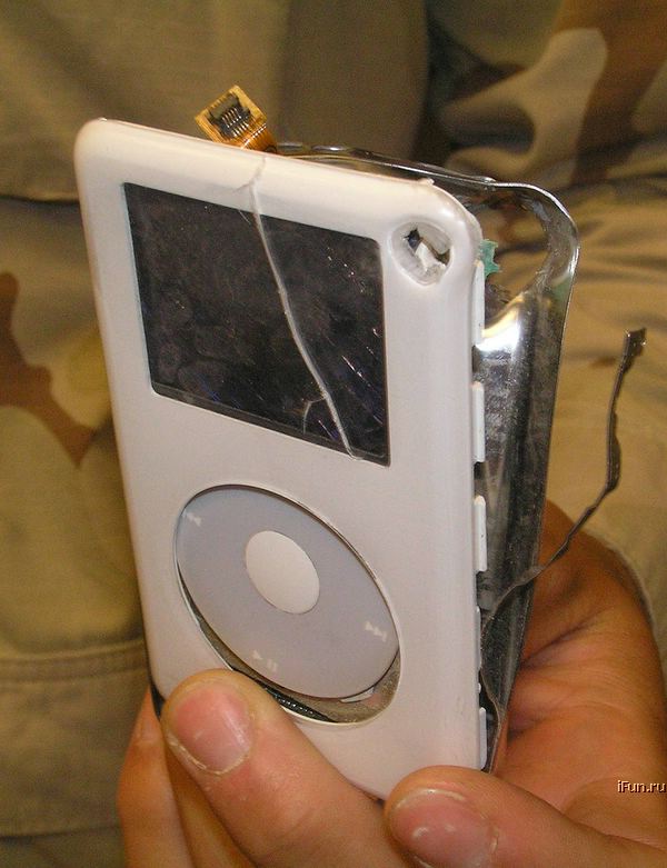 Ipod спас американского солдата