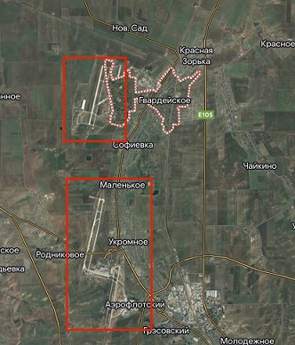Крым, Гвардейское, произошел взрыв (хлопок).