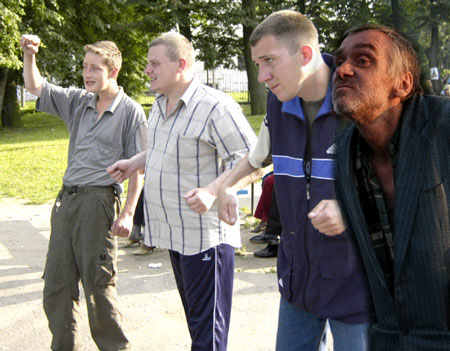 Фотожаба: бомж