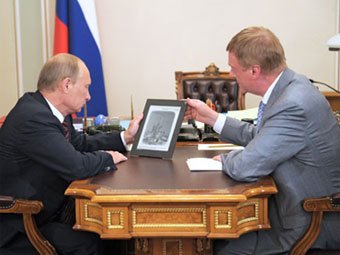 Греф показал Путину свой... СберПортал. И еще одну "маленькую коробочку"