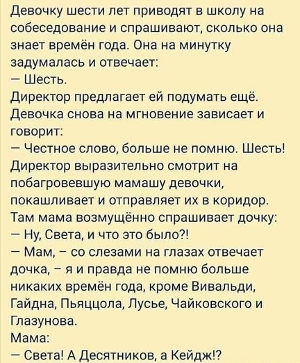 Культурный ли вы человек?