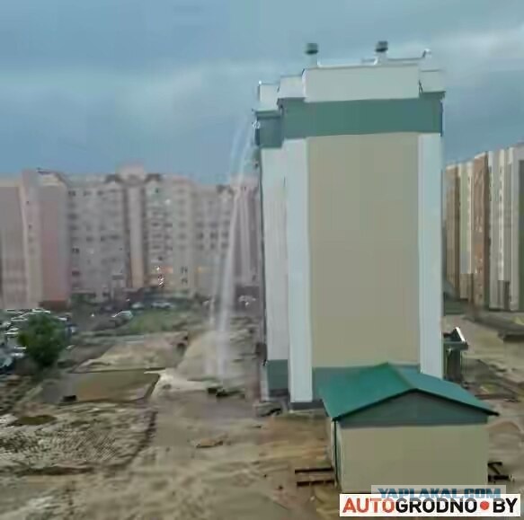 В Минске прошел самый сильный ливень за несколько лет