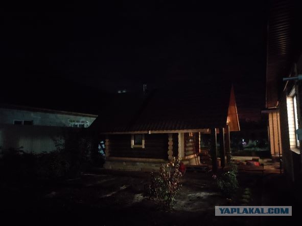 Достроил баню