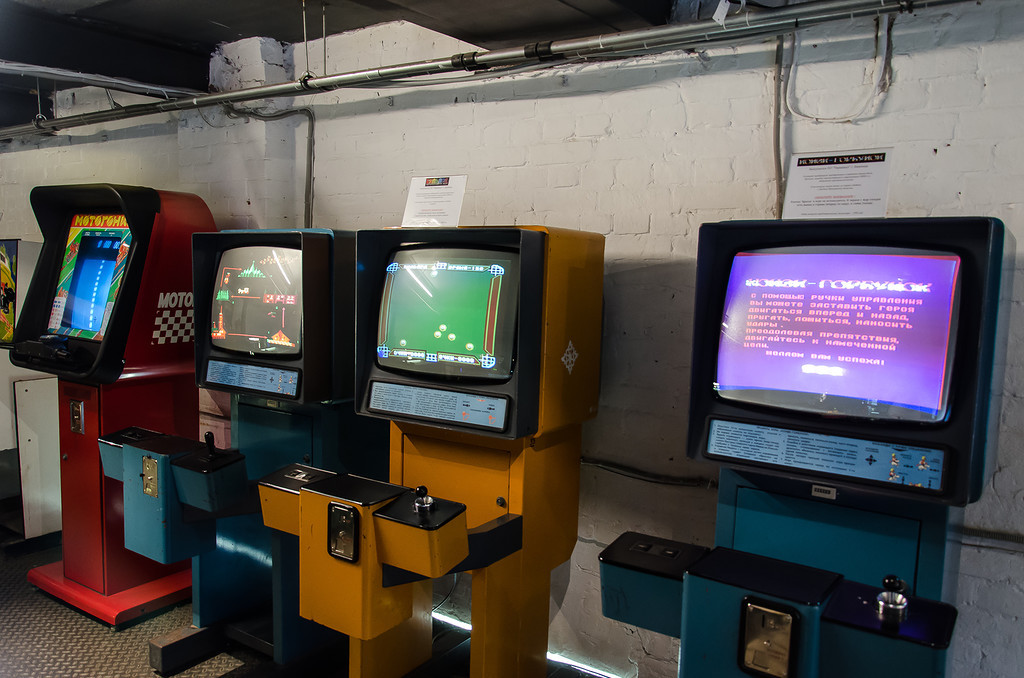какие были раньше игровые автоматы
