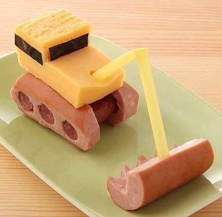 Интересные решения с сосисками.