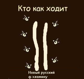 Фотожаба: Кто как ходит
