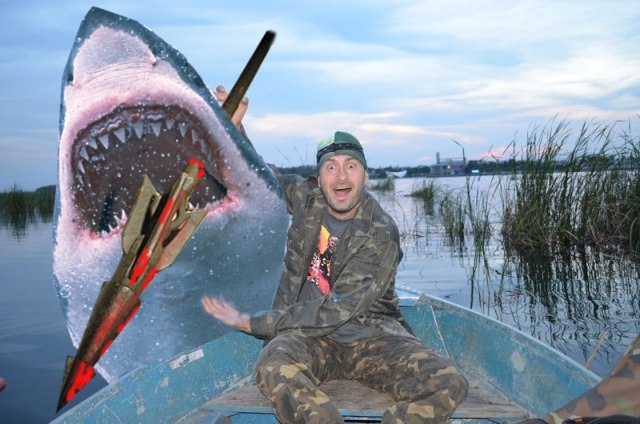 Фотожаба: Рыбаки без рыбы