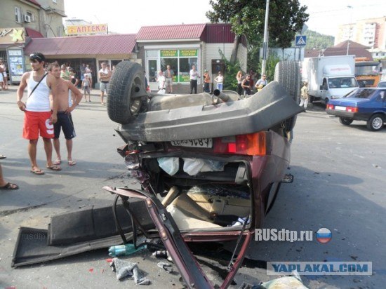 Отказали тормоза у фуры