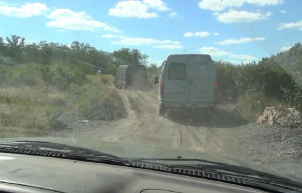 Помощь российских волонтеров