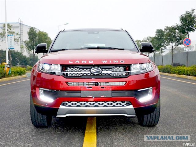 Landwind X7 - Неплохая копия Range Rover Evoque