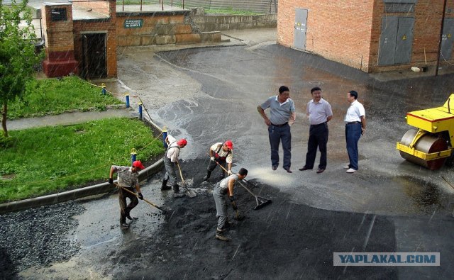 Труженники мокрого асфальта