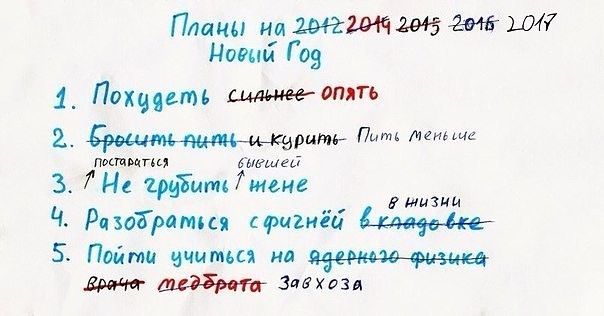 Смешные комментарии и картинки на новогоднюю и околоновогоднюю тематику